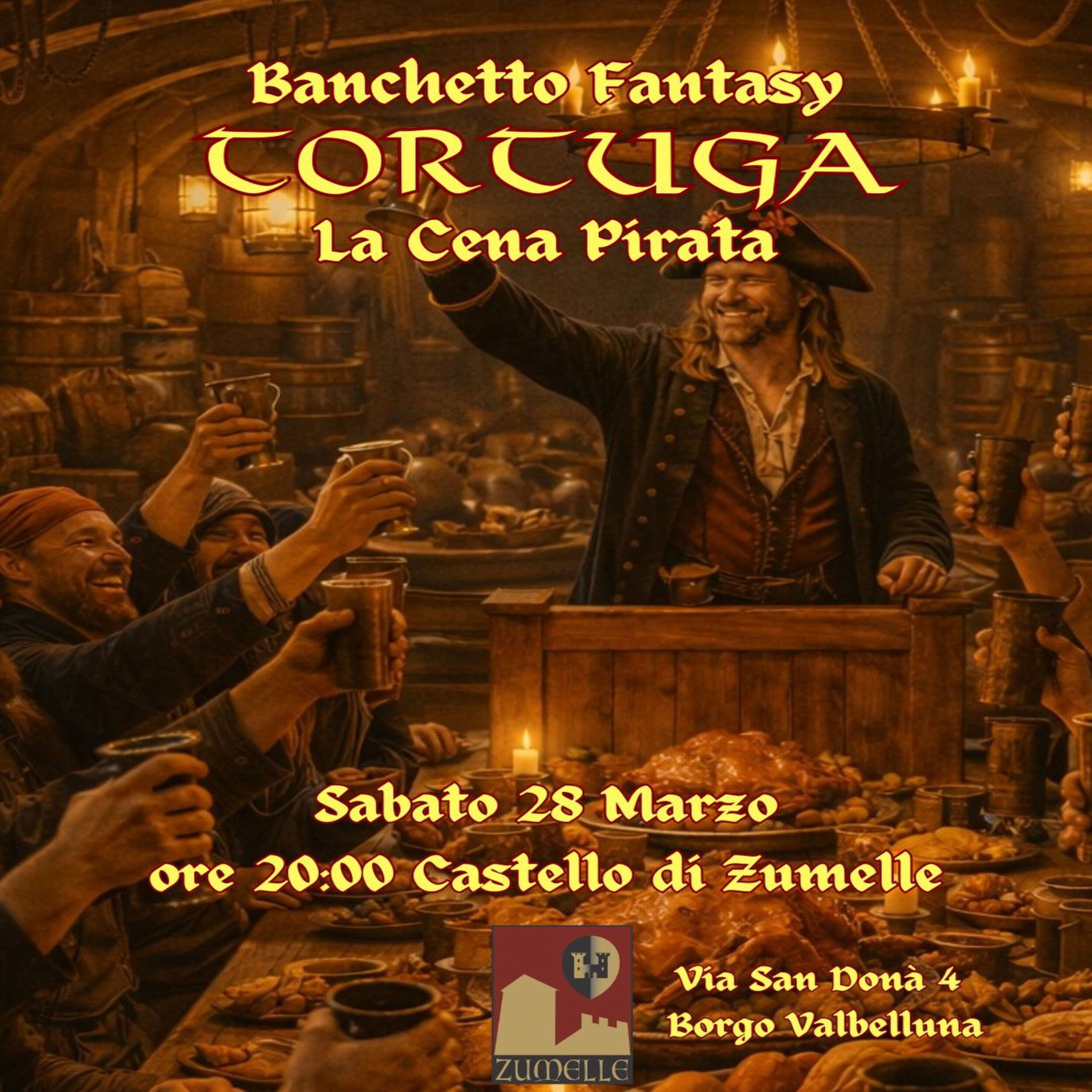 Banchetto Fantasy - Tortuga: la Cena Pirata 